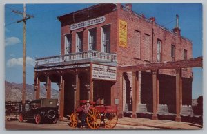 Virginia City NV~Territorial Enterprise Newspaper~Mark Twain Museum~Roadside~50s