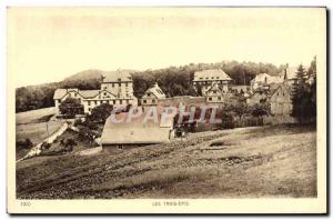 Old Postcard Les Trois Epis