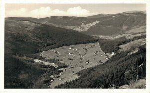 Czech Republic Krkonose Riesengebirge Špindlerův Mlýn RPPC 07.13