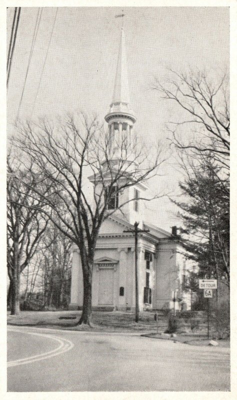 Vintage Postcard 1910's Congregational Church Bennington Vermont VT