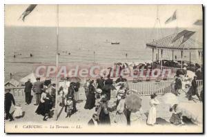 Old Postcard Cabourg Terrace