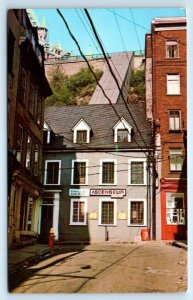 QUEBEC Funicular Dufferin Terrace PQ CANADA 1969 Postcard