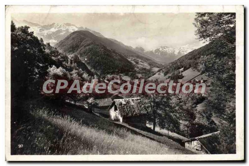 Postcard Old Pinsot Dauphine Region D'Allevard