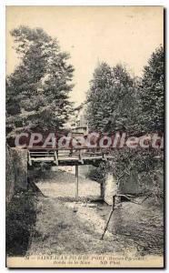 Postcard Old Saint Jean Pied de Port Pyrenees Bass Banks of the Nive