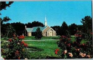 Cora Groom Memorial Children's Chapel KS Newton KS Vintage Postcard C17