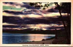 Maine Greetings From Belgrade Lakes