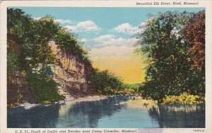 Beautiful Elk River Noel Missouri 1944