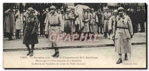 Old Postcard Army Fetes victory November 11, 1920 Festivals of the fiftieth a...
