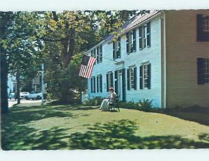 Unused Pre-1980 POST OFFICE SCENE York Maine ME hs1022