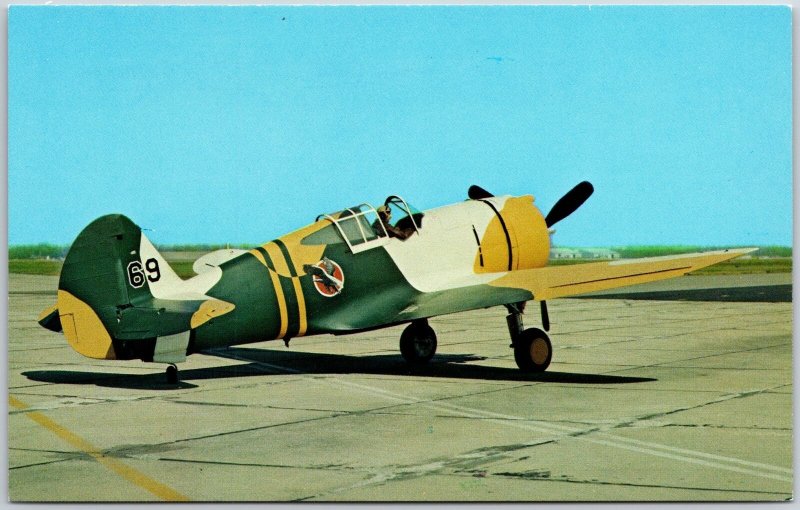 Curtis P-36A HAWK Pratt & Whiteny Aircfraft Postcard