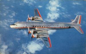 American Airlines Airplane Ad Postcard