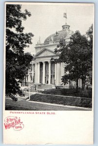1904 St Louis Missouri Vintage Postcard Pennsylvania State Building Exposition