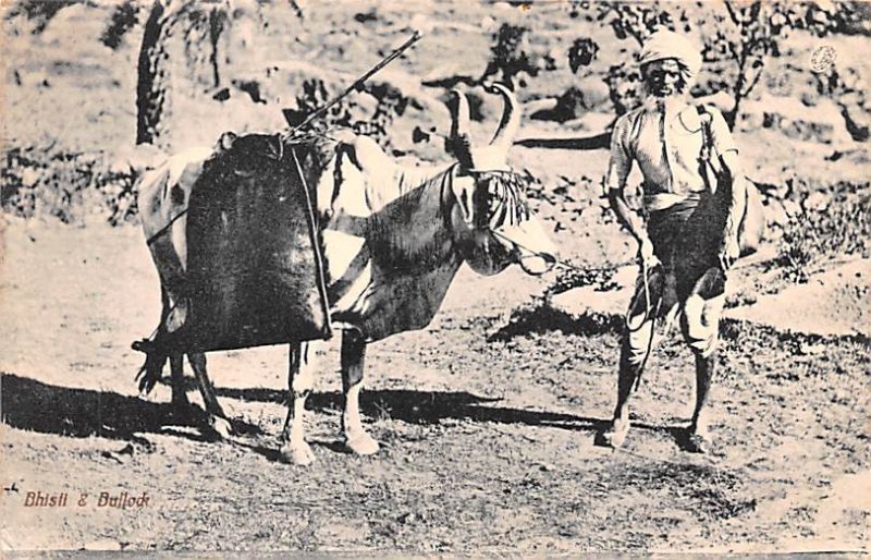 Bhisti & Bullock India Unused 