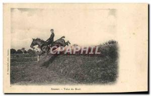 Old Postcard Horse Riding Equestrian Saumur Talus du Breil