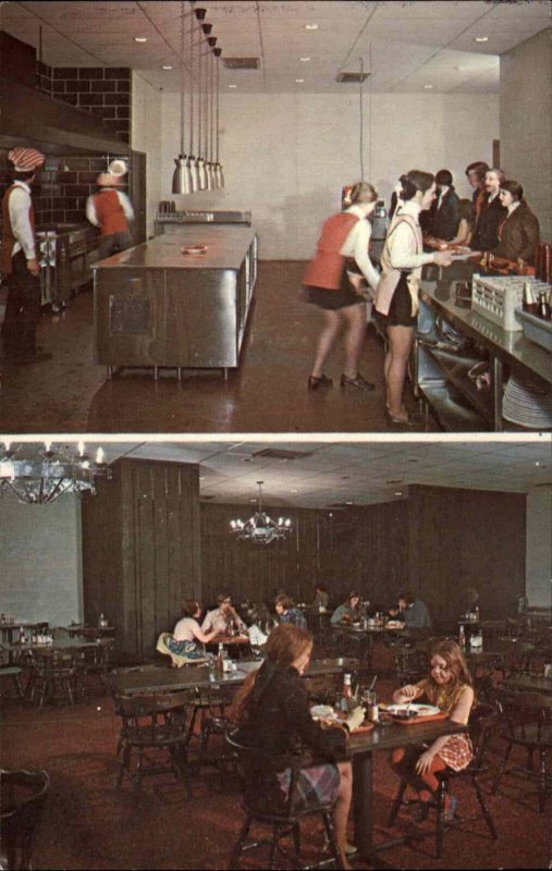 Concord New Hampshire NH Hampshire Steak House Buffet Cafeteria Postcard