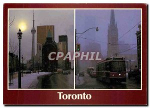 Postcard Modern TORONTO, ONTARIO CANADA.La canada queen city is occasionnelle...