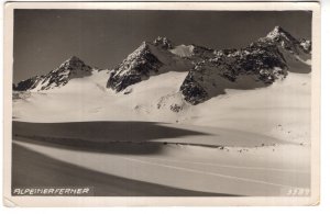 Real Photo, Alpeirierferner, The Alps, Mountains, Switzerland,