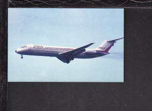 Pacific Southwest DC-9 Postcard 