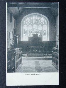 Sussex RINGMER Church of St Mary the Virgin Interior c1905 Postcard by Homewood