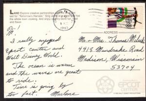 Land Explore,Epcot Center,Walt Disney World BIN