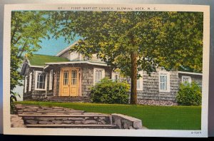 Vintage Postcard 1930-1945 First Baptist Church, Blowing Rock, North Carolina NC