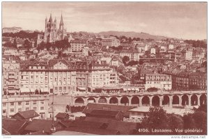 Panorama, Vue Generale, LAUSANNE (Vaud), Switzerland, 1900-1910s