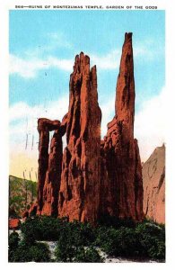 Postcard TOURIST ATTRACTION SCENE Colorado Springs Colorado CO AR9292