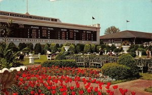 Louisville, KY   KENTUCKY DERBY~CHURCHILL DOWNS  Club House~Tote Board  Postcard