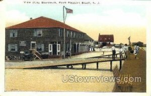 Along The Beach in Point Pleasant Beach, New Jersey