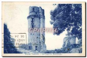 Montlhery - Le Chateau - The Tower - Old Postcard