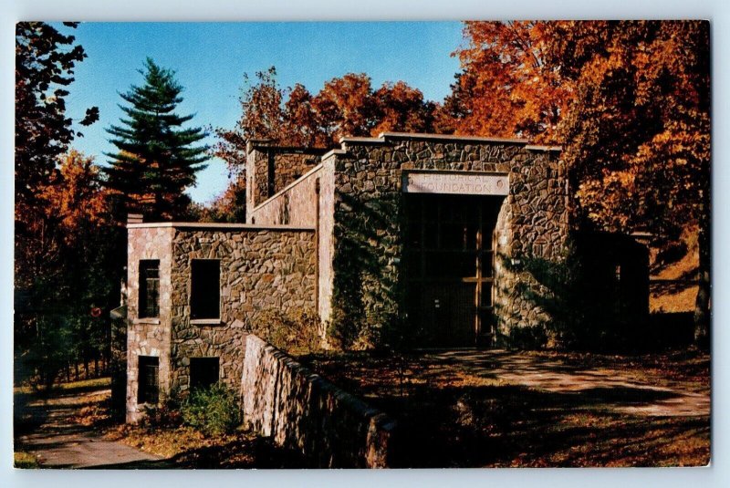Montreat North Carolina NC Postcard The Historical Foundation Museum Library