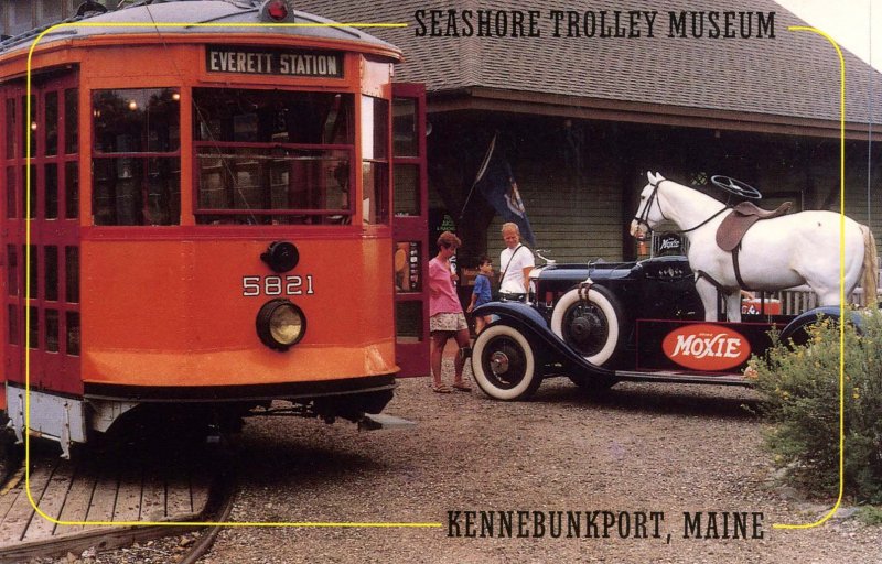 Trolley - Seashore Trolley System, Kennebunkport, ME   (mary jaynes series)