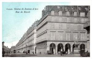 19980  Paris Rue de Rivoli  Statue de Jeanne-d'Arc