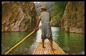 Raftsman on the Rio Grande, Jamaica