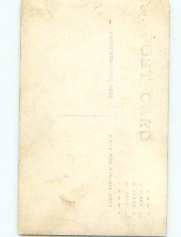 Old rppc KIDS - CHILDREN SCENE Great Postcard AB1907