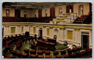 1923  US Senate Chamber   Washington DC   Postcard