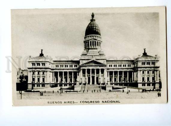 133035 ARGENTINA Buenos Aires Congreso national Vintage photo