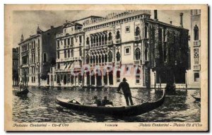 Postcard Old Palazzo Contarini Palace Venezia Palace Contrini ca d & # 39Oro