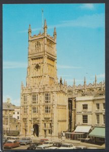 Gloucestershire Postcard - Parish Church of St John Baptist, Cirencester  RR5658
