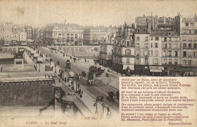 CPA Paris 1e (Dep. 75) Le Pont-Neuf (84189)