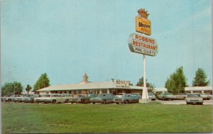 Robbins Restaurant & Best Western Motel Vandalia IL Postcard PC434