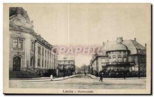 Old Postcard Landau Moltkestrasse