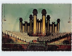 Postcard Choir and Organ of the Mormon Tabernacle, Salt Lake City, Utah