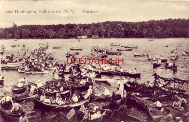 LAKE HUNTINGTON, SULLIVAN CO., N. Y. CARNIVAL