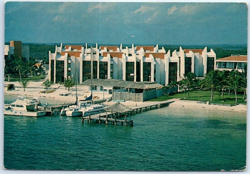 Postcard - Playa Blanca Hotel and Marine - Cancún, Mexico