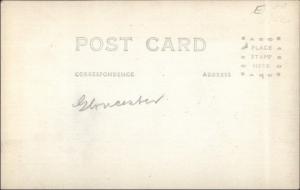 Gloucester MA Boats Docks Harbor c1910 Real Photo Postcard