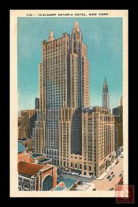 Waldorf Astoria Hotel, NYC