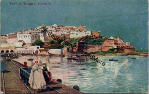 Port of Tangier Morocco Postcard PC328