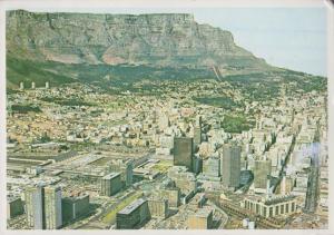 Table Mountain Cape Town South African Aerial Postcard