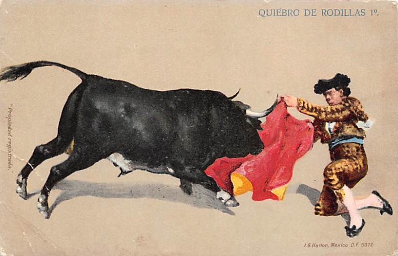 Quiebro de Rodillas Bull Fighing, Bullfighting Unused 